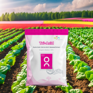 100% Water-Soluble Natural Fertilizer for Enhanced Plant Development: Tri-Acid Powder with Humic Acid, Amino Acids, and Seaweed Extract