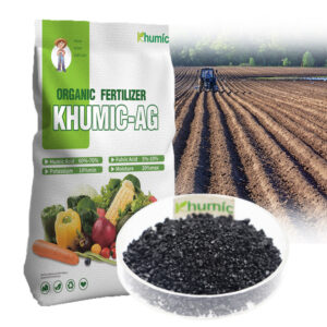 Manufacturing facility-Sourced ‘Khumic-AG’ Natural Fertilizer with Potassium Humate and Humic Acid for Agriculture