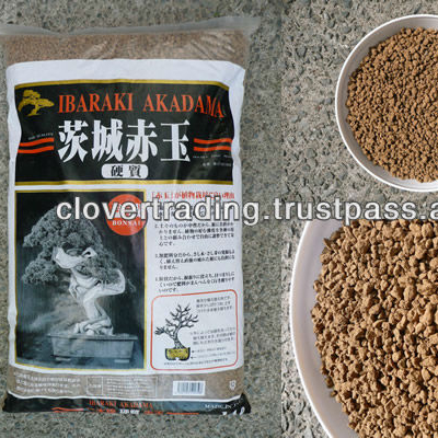 Small Grain Akadama Bonsai Soil for Japanese Gardens