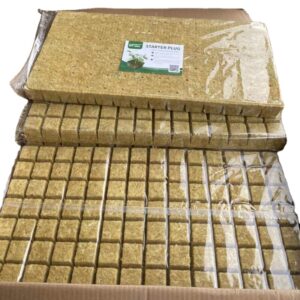 UPuper Hydroponic Rock Wool Starter Cubes for Indoor Plant Cloning and Seed Sprouting